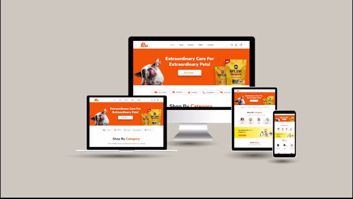 iPaw is a modern e-commerce