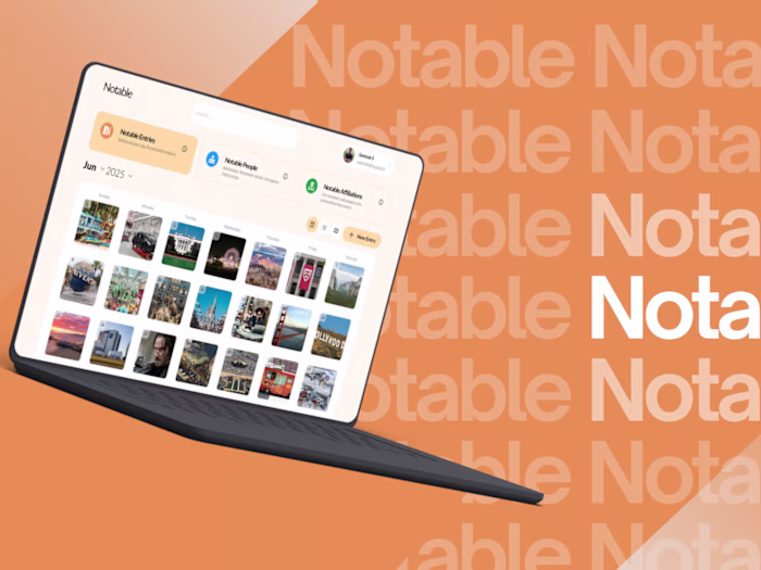 Notable | Memory & Life Archive Platform 