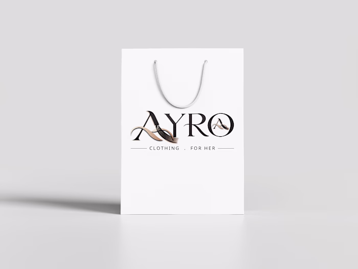 AYRO – Premium & Minimal Luxury Fashion Brand Logo Design