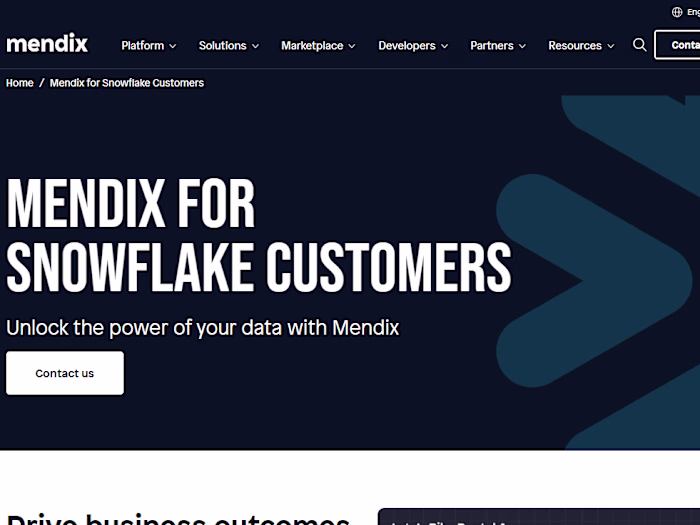 Mendix Snowflake integration