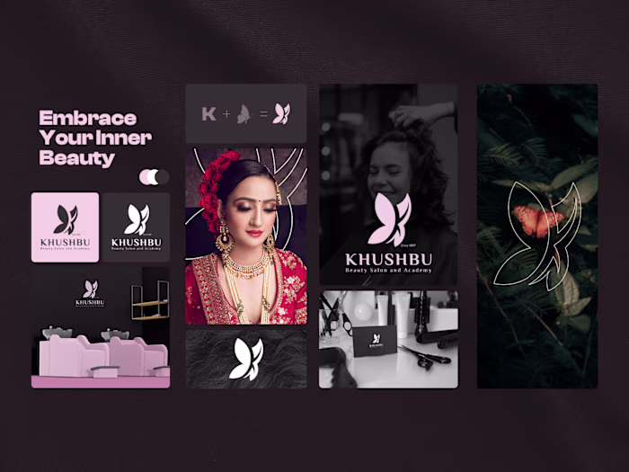 Khushbu’s brand identity is built around elegance, confidenc...