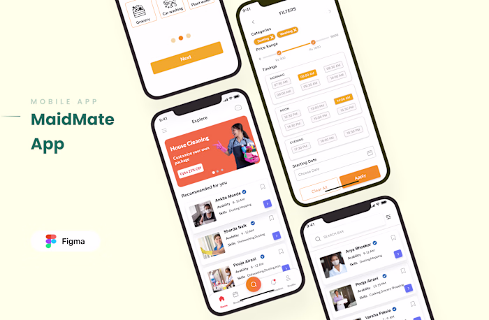 MaidMate app
