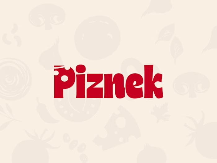 Piznek - Brand Guidelines Pizza