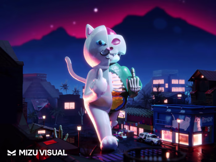 Ripndip animations for stores opening