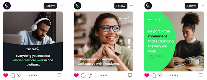 Tricode Brand + UI Design