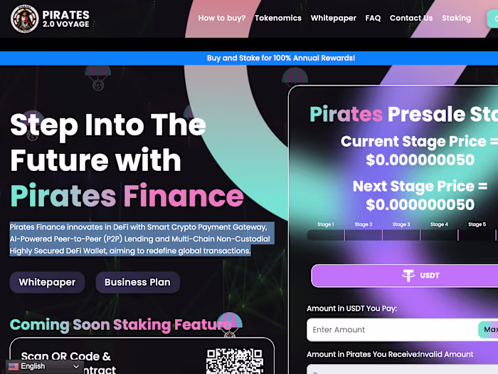 Pirates 2.0 Voyage Coin