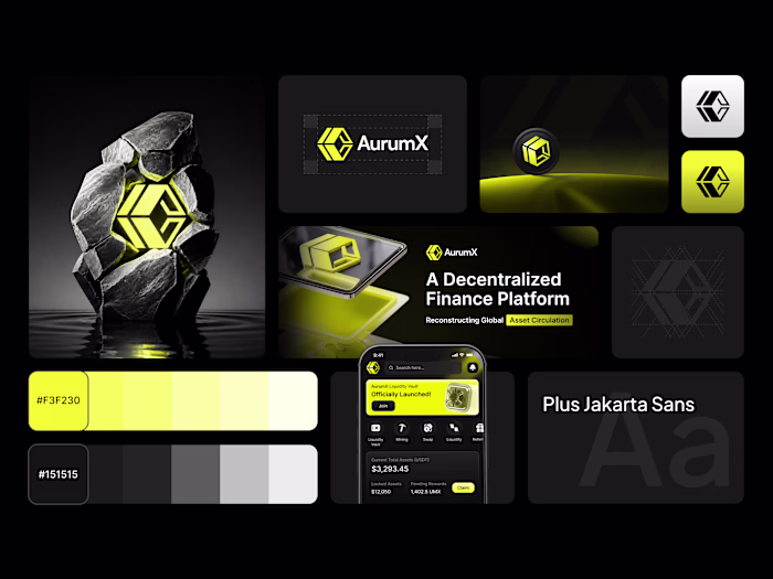 AurumX's End-to-End Brand & Digital Design