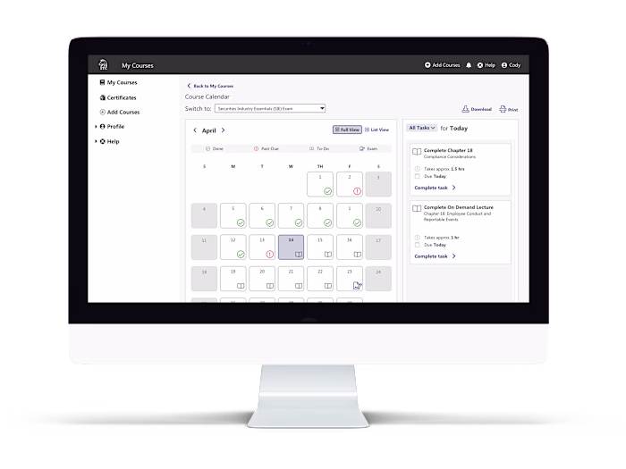 Student Training App