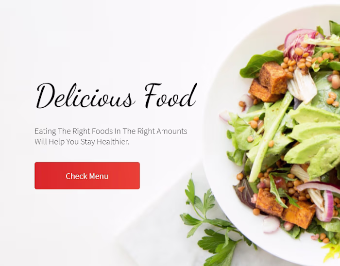 Restaurant Website Design on Behance