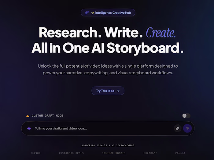 VibeShot AI — AI Production Brief & Storyboard Generator