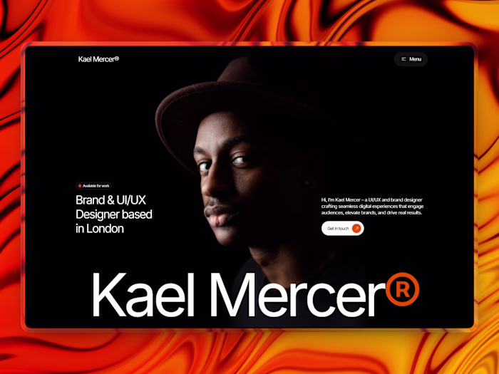 Kael — Digital CV Template