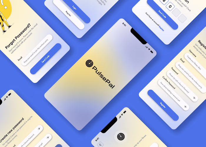 Mobile Log In Design 