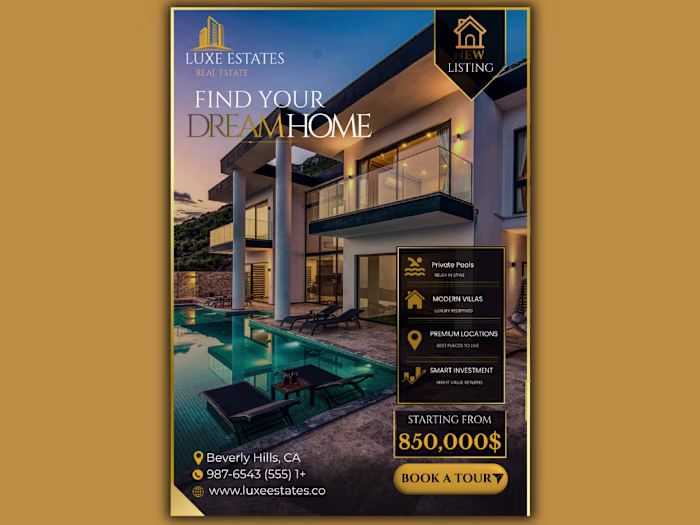 ي:
A luxury real estate social