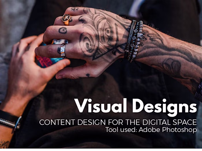 Visual Designs For Man-ique
