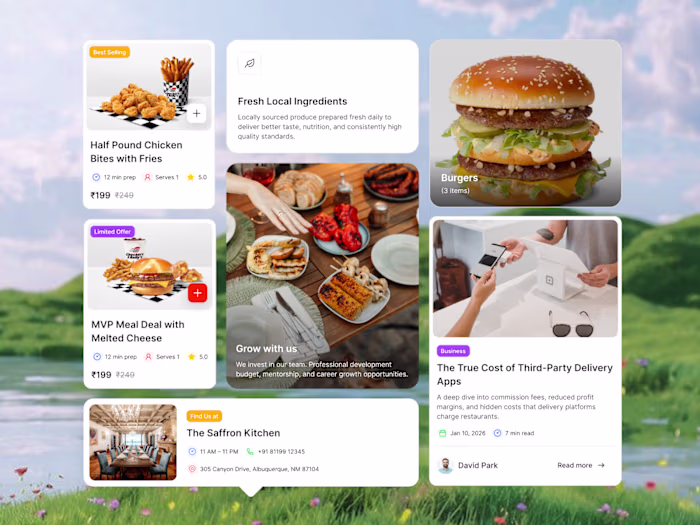 Great restaurant products are built