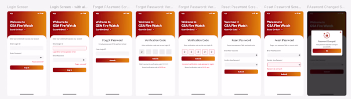 GSA Fire Watch – Authentication