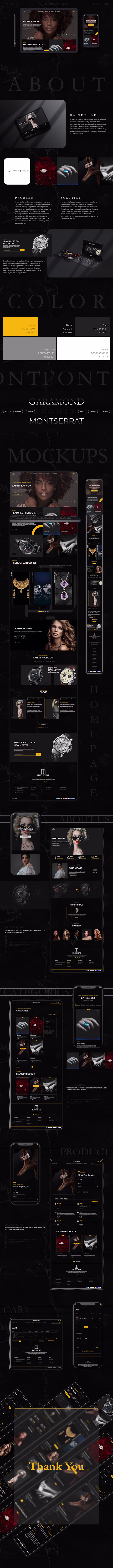Luxury Ecommerce - UX/UI Design - Case Study