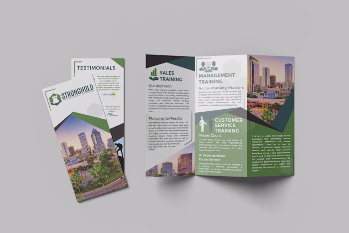Stronghold Trifold Brochure