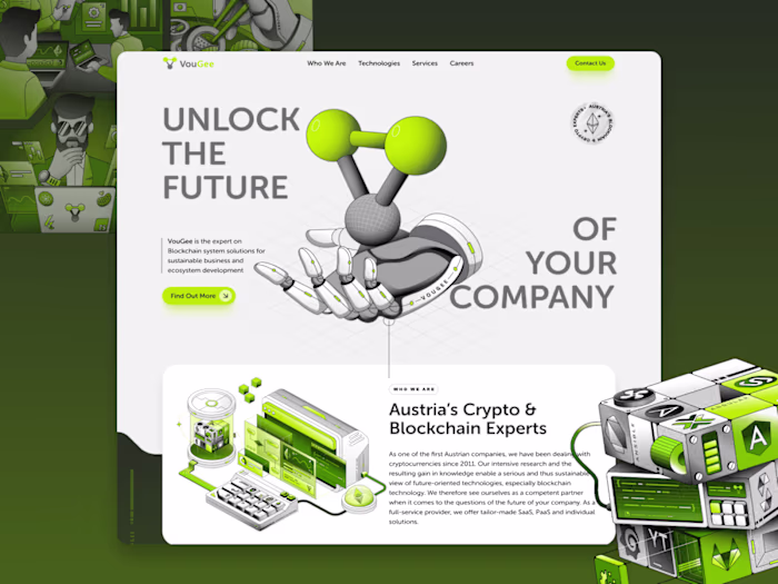 Vougee Website Design