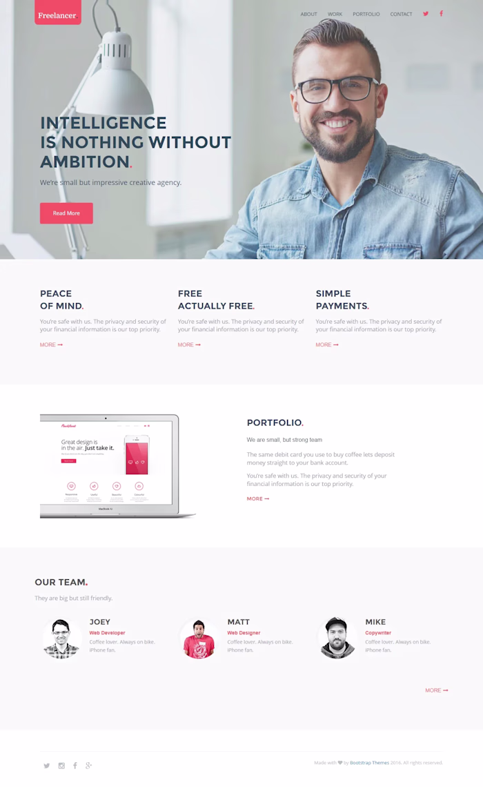 Freelance Website