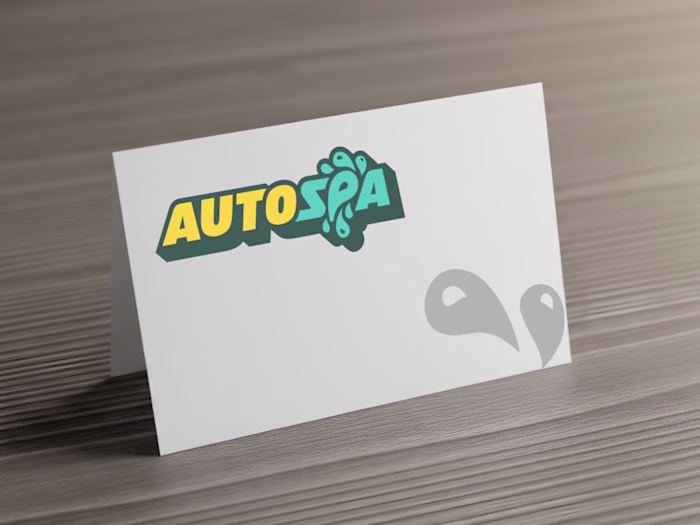 Auto Spa Brand Identity Design