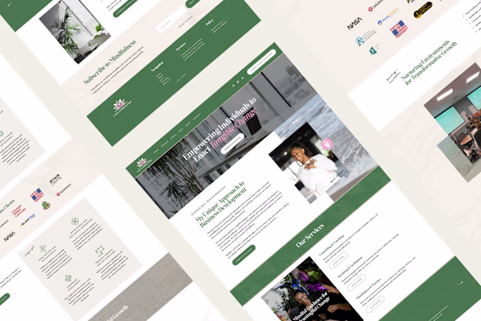 CAPJ Consulting | Personal Brand Website