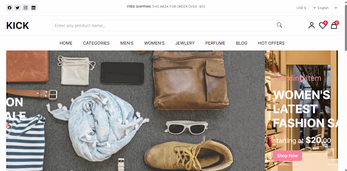 Kick Ecommerce