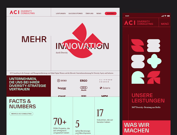 Figma to Webflow  -  ACI Consulting