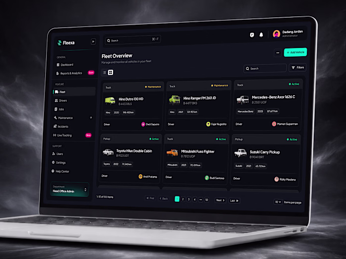 Fleexa - Fleet Management System