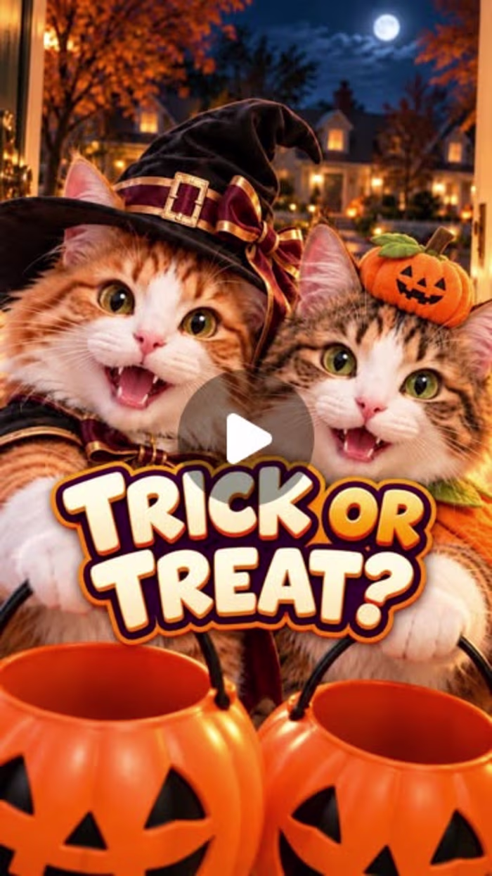OpenArt x Keitaro3660: Kiki & Coco, Trick or Treat