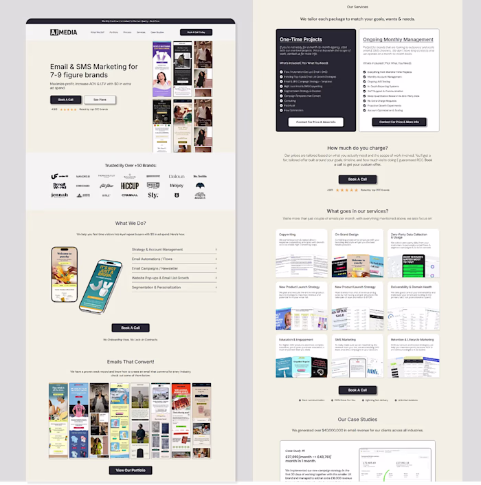 WordPress Landing Page