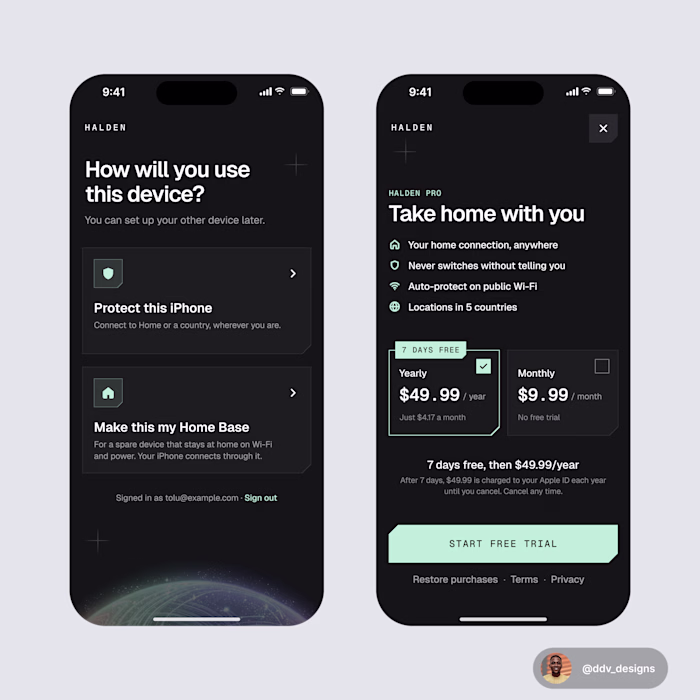Onboarding for Halden VPN