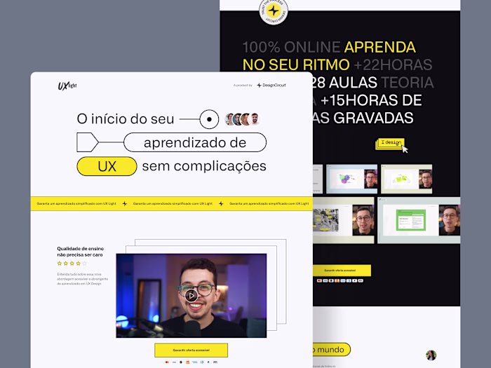 Landing pages