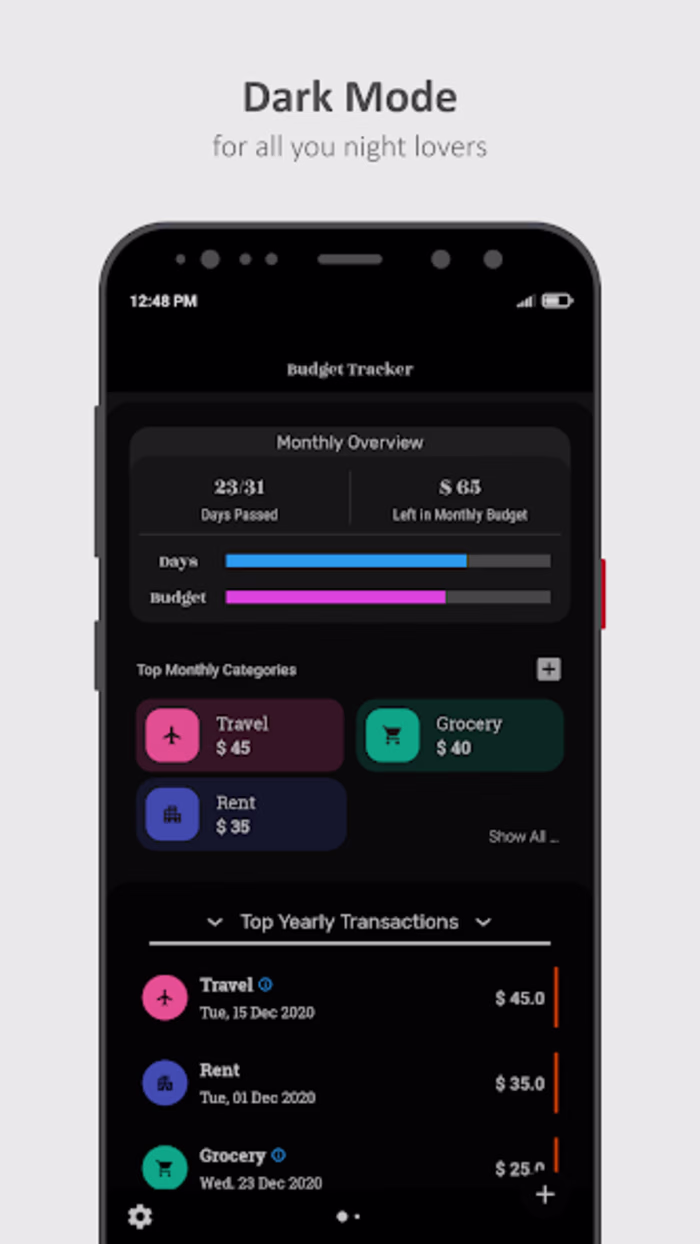 Budget Tracker is a simple
