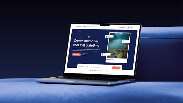 Turning a cluttered travel website into a seamless experience