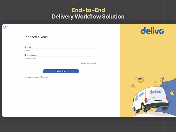 End-to-End Delivery Workflow Solution