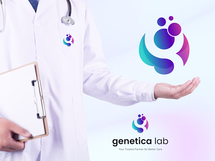 Branding design for Genetica lab-Logo design