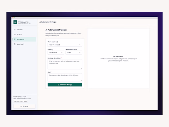 AutoPilot Client Hub is a