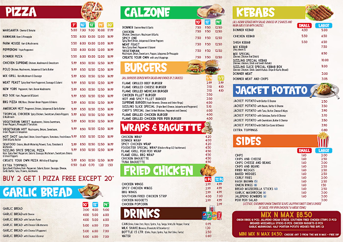 UK Menu Cards :: Behance