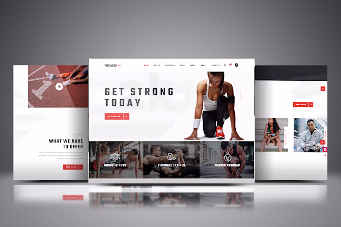 Fitness & Gym Website Design