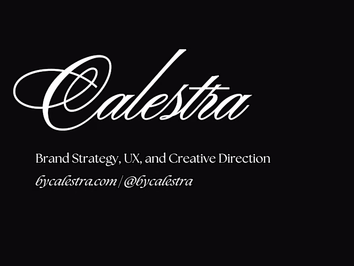 Calestra Brand Strategy and Creative Direction