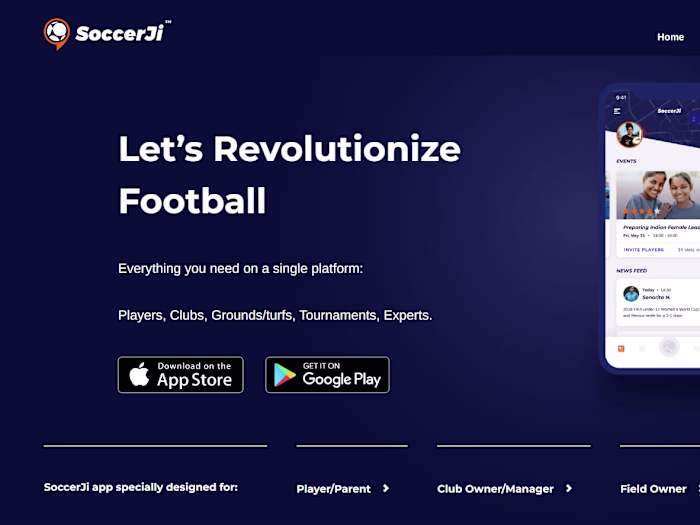 Soccerji - Fastest growing football community mobile app