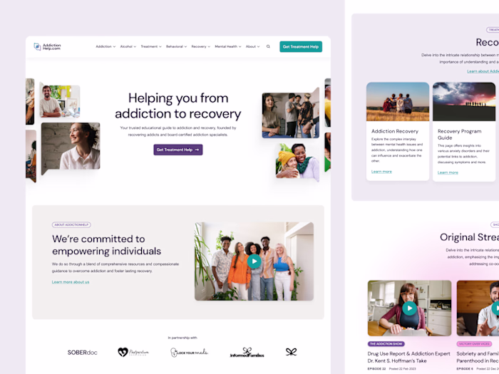 AddictionHelp Homepage