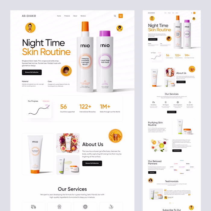 E-commerce website development 