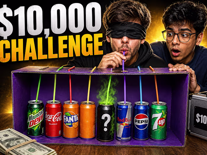 Guess The Drink Challenge
👍 