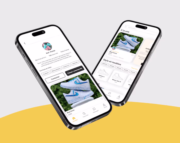 KRAFT - MOBILE APP DESIGN