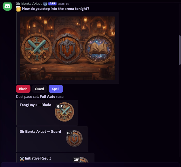 Custom Duel and Game Systems