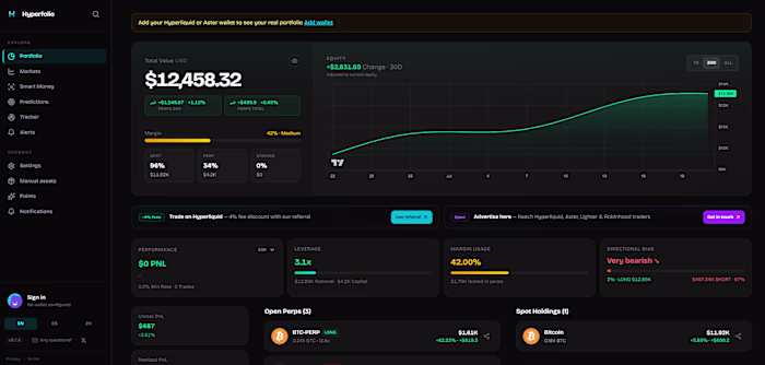 Hyperliquid portfolio/PnL tracker

I worked on