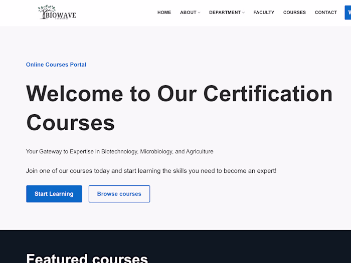 Biowave Learns