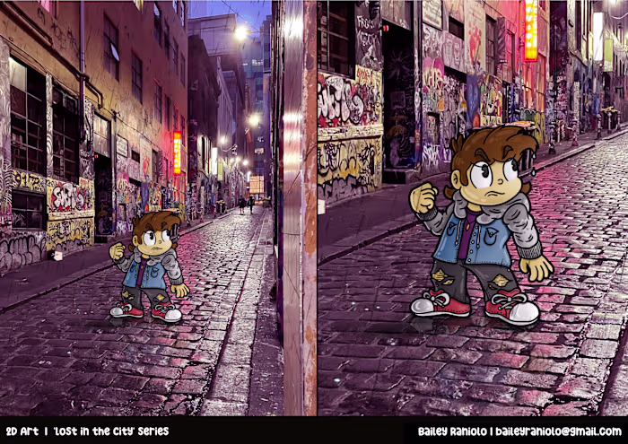 Lost in the City - Artpiece 2